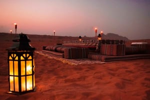 Mleiha Desert Safari with Sandboarding, Stargazing & Dinner