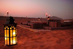 Mleiha Desert Safari with Sandboarding, Stargazing & Dinner
