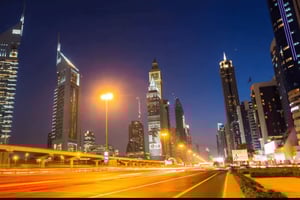 Night Dubai City Tour with Dinner Cruise Russian Group