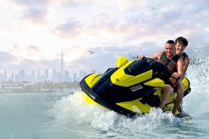 Tur til Palm Jumeirah: 90 minutters jetski-eventyr i Dubai