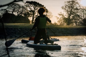 Castlewellan: Upplevelse med stand-up paddleboarding