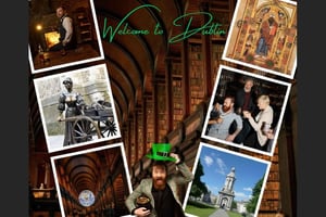 Dublin: Book of Kells og gamlebyen med whiskysmaking