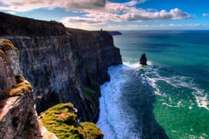Dublin: Dagstur til Cliffs of Moher, Ennis og Bunratty Castle