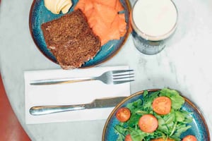 Dublin: Irish Food Trail Walking Tour med 3 retter