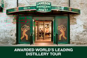 Dublin: Jameson Whiskey Distilleerderij & Hop-on Hop-off Bus Tour