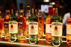 Dublin Temple Bar Tour med Jameson Distillery Whisky Tour