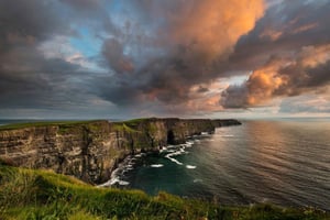 Vanuit Dublin: Dagtocht Galway en Kliffen van Moher