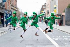 Private St. Patrick's Day Parade: Dublin Grandstand