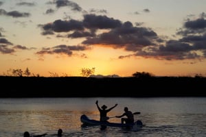 Passeio privado de caiaque no rio Gamtoos e viagem de um dia ao River Side Resort