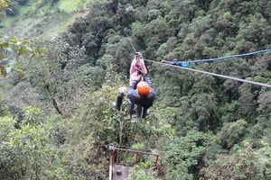 Baños: Canopy Ziplining i Puntzan Adventure Park
