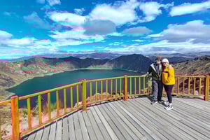 Cotopaxi-vulkanen och Quilotoa-tur – biljetter/lunch ingår