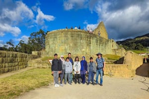 Cuenca-Ec : Tour al Complesso di Ingapirca e alla Montagna della Faccia Inca