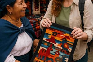 Quitosta Otavaloon, Bizcochoon ja Peguche-vesiputoukseen.