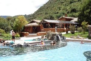 Papallacta: koko päivä, kuumat lähteet Andeilla