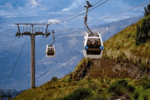 Quito: la funivia di Quito sul vulcano Pichincha
