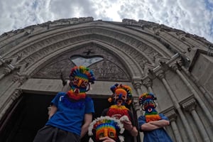 Quiton historiallinen keskusta perheen kanssa: aarrejahti jalan