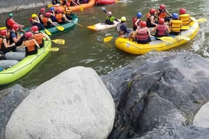 Rafting + Canyoning - to aktiviteter på én vanddag