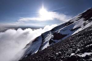Cima del vulcano Tungurahua con guida - Baños Ecuador - 2 giorni