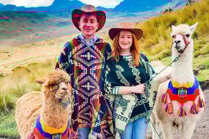 Huiput ja kulttuuri Quito Cable Car & Middle of the Worldissa