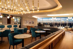 EDI Edinburgh Lufthavn: Plaza Premium Lounge