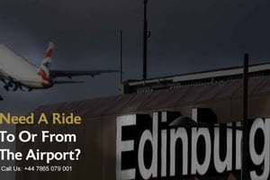 Edinburgh lufthavnstransport til eller fra centrum