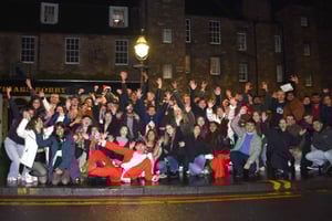 Edinburgh: Barcrawl med shots, natklub og ceilidh-dans