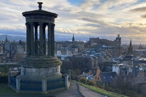 Edinburgh: Slottet, Royal Mile, St Giles och Greyfriars-rundtur