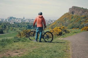 Edinburgh: E-Bike Tour with Scenic Views
