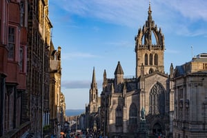 Edinburgh: Historisk byvandring i den gamle bydel