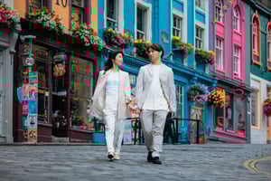 Edinburgh: Fotoshoot med en privat feriefotograf