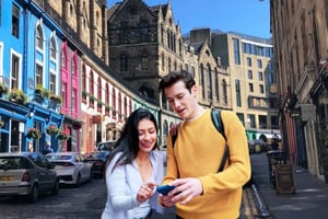 Edynburg: Wycieczka piesza Royal Mile i gra eksploracyjna