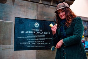 Edinburgh: Sherlock Holmes privat vandretur