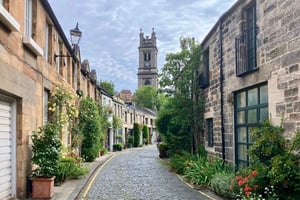 Edimburgo: Passeio por Dean Village, New Town e Jardim Botânico Real