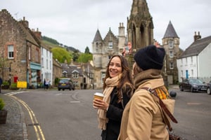 A partir de Glasgow: os castelos de Outlander e a paisagem rural escocesa