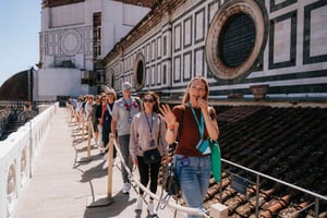 David & Duomo VIP-tur med exklusiv tillgång till terrassen och kupolen