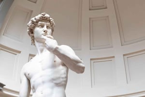 Florence: Accademia Tour, Michelangelo's David eerst bekijken