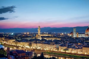 Firenze om natten: 2 timers vandretur