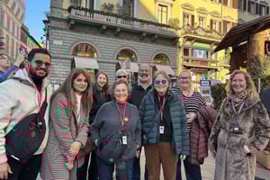 Firenze: tour guidato del Duomo, passeggiata in città e audioguida