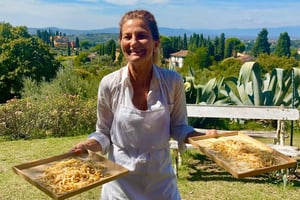 Florence : expérience culinaire dans la Limonaia avec coucher de soleil et jardin enchanté