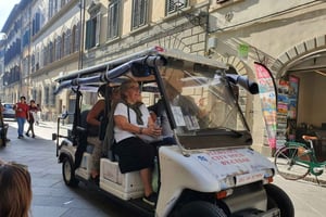 Florence: Eco-Friendly Panoramic Tour in Electric Golf Cart