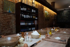 Florenz: Pasta- & Tiramisu-Kochkurs mit unbegrenztem Wein