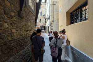 Florença: Excursão a pé mal-assombrada e crimes com degustações e vinho