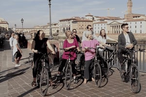 Florencia: Tour guiado en bicicleta con Piazzale Michelangelo