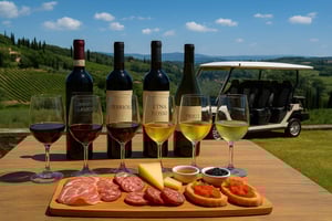 Florencia: Italia en una copa, cata de vinos en las colinas florentinas