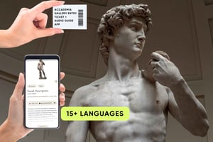 Florença: David de Miguel Ângelo: ingresso prioritário e aplicação áudio