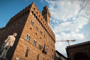 Firenze: Adgang til Palazzo Vecchio med valgfri tårnklatring