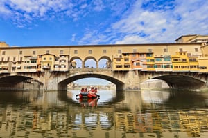Florence: Pontevecchio Bridge and City Sights Rafting Cruise