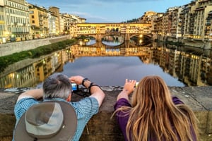 Firenze: Privat byvandring med fotos