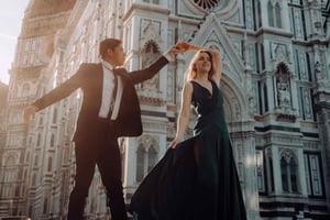Privat fotografering i Firenze