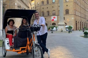 Florens: Privat transfer med rickshaw